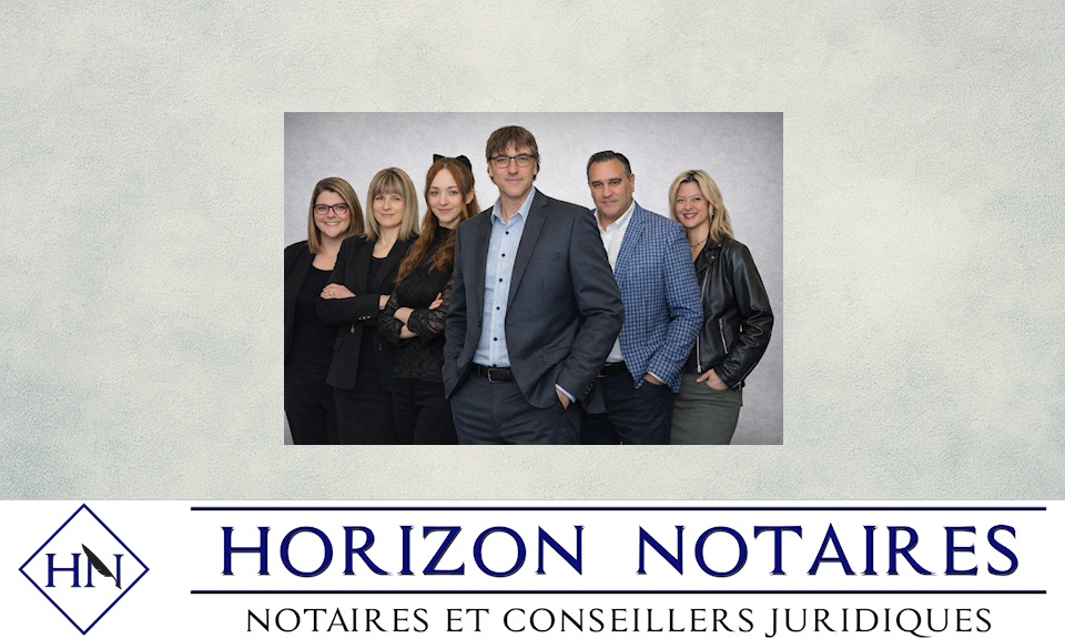 Équipe Horizon Notaires 2026