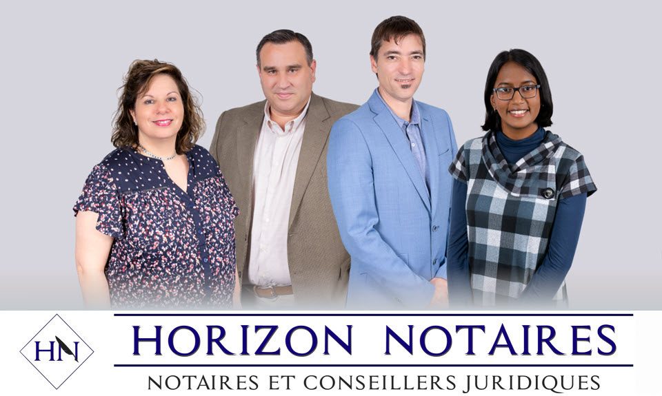 Équipe Horizon Notaires 2022